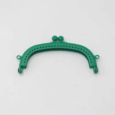 10.5CM Multicolor Macaron Arc Shape Plastic Purse Frame DIY Coin Purse Bag Accessories 5Pcs