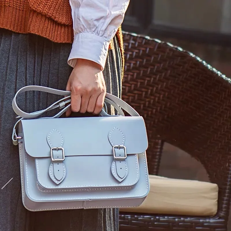 Women Shoulder Crossbody Bag Vintage Cambridge Messenger Bag Hand-stitched Self-made Diy Material Purses and Handbag women shoulder bag