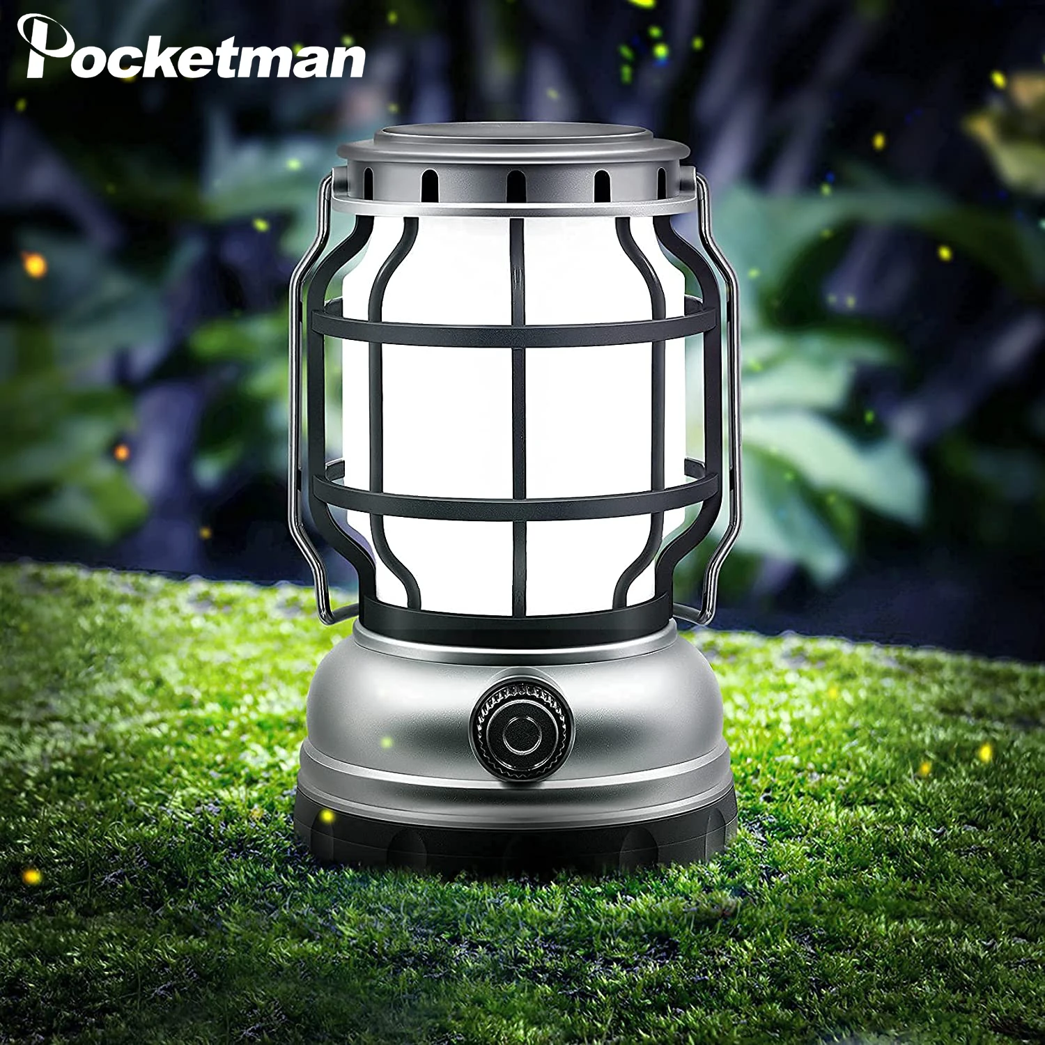 Dropship Solar Camp Lamp; Led Rechargeable Light Usb Camping Battery  Powered Lantern For Tent Tourism to Sell Online at a Lower Price