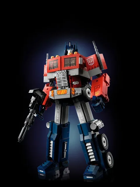 1508PCS Creative Transformation Optimus Prime Robot Building Blocks MOC Assemble Bricks Toys Gift For Children Kids 3