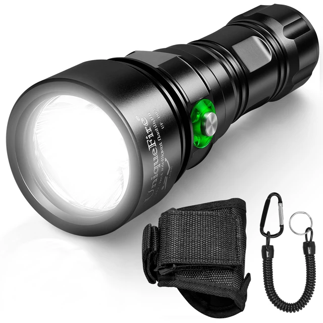 WINDFIRE Torcia Subacquea 3000 Lumen - Impermeabile 110m | Ricaricabile LED | Per Immersioni - Foto 6