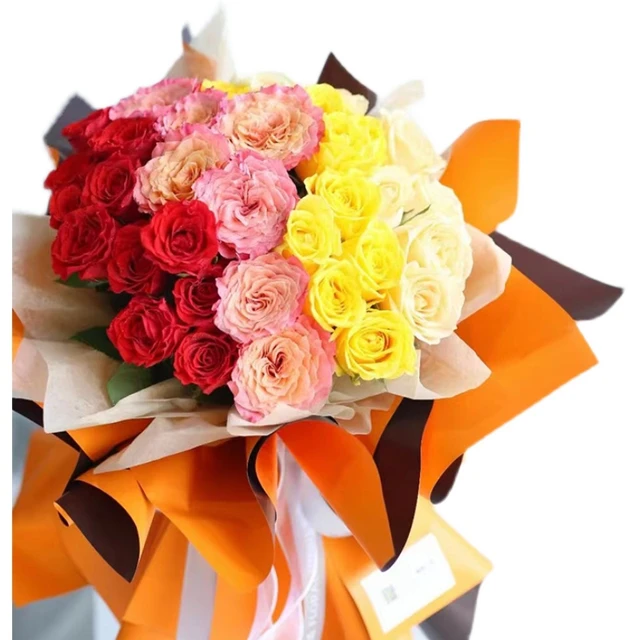 Korean Wrapping Paper Flowers  Wrapping Paper Flower Bouquet - Flower  Wrapping Paper - Aliexpress