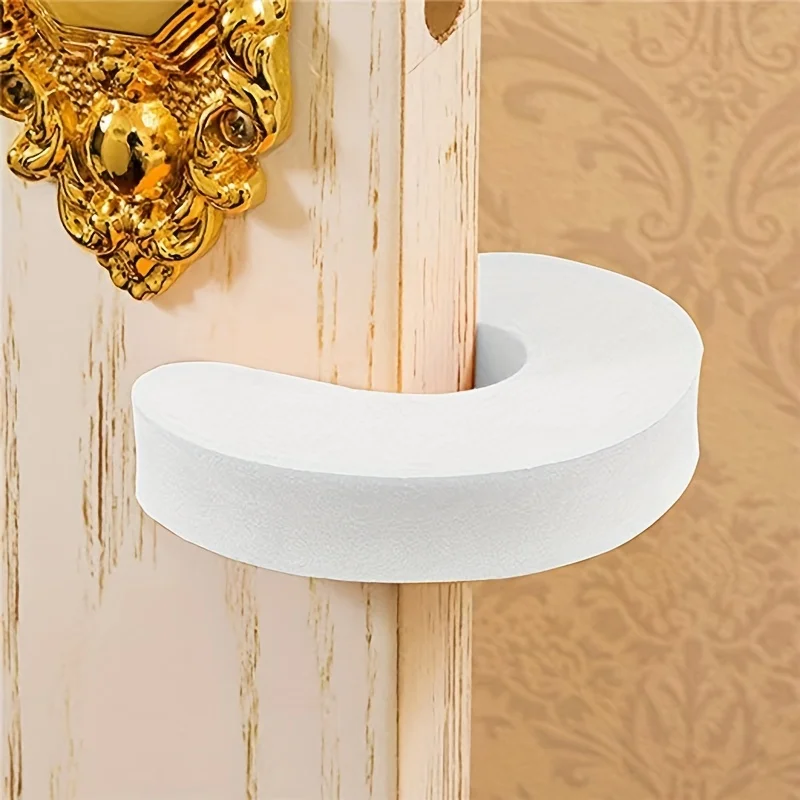 Foam Door Stopper Finger Protection Device 5-piece With door anti collision protector