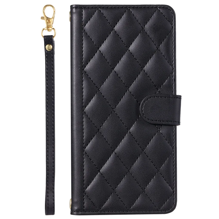 Custodia Oppo A53 2020 Con Portafoglio E Cinturino - Farfalla Diamante Nero