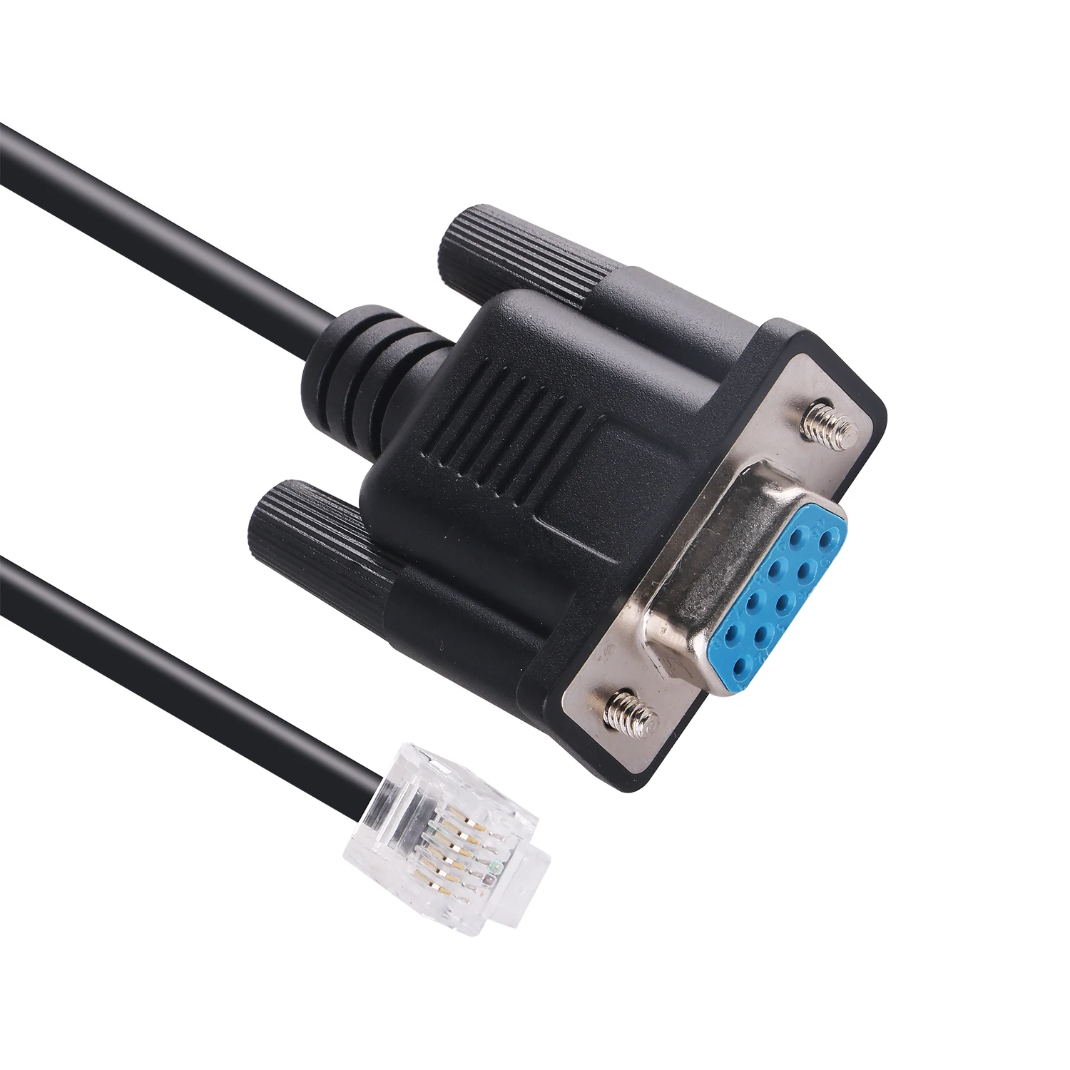 

DB9 Serial Cable for APC PDU 940-0144A ,RJ11 RJ12 6P6C RS232 Cable for APC Rack PDU