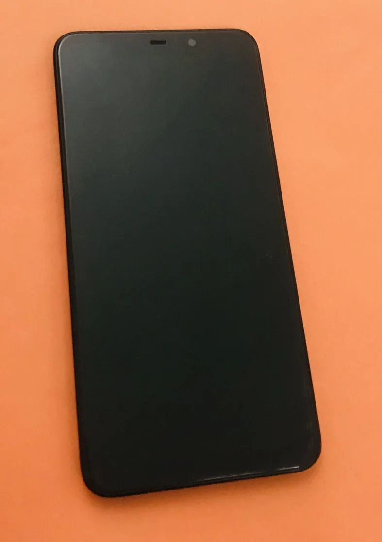 

Used Original LCD Display Screen+ Touch Screen+ Front Frame For OUKITEL C22 MTK6761 Quad Core 5.85" HD+ free shipping