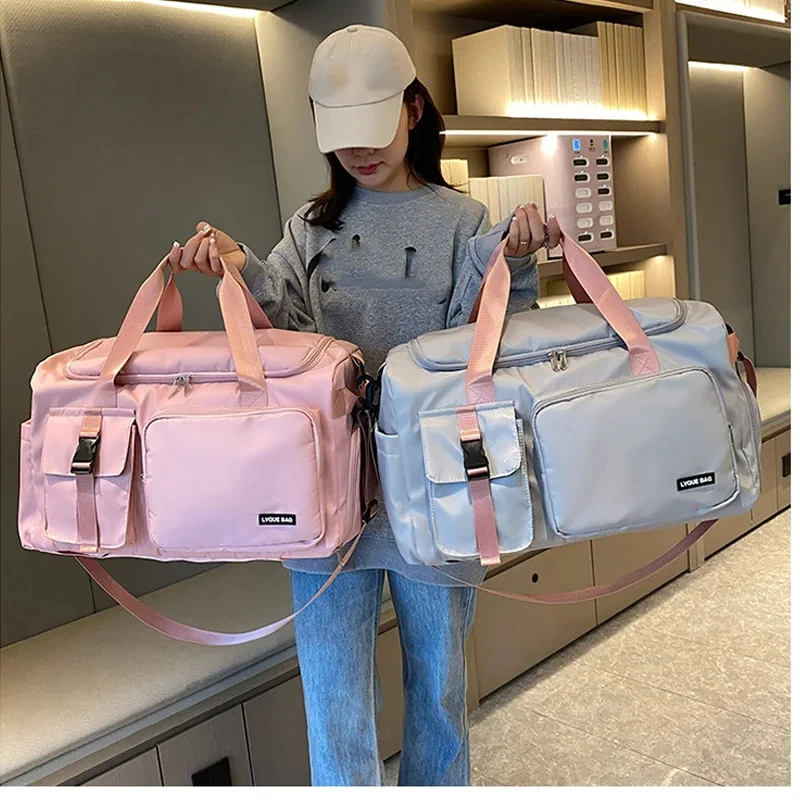 Gym Bag Backpack Sports Bags Travel Dry Wet Handbags Women Travel Fitness Swimming Weekender Duffel Shoes Shoulder Crossbody Bag 2