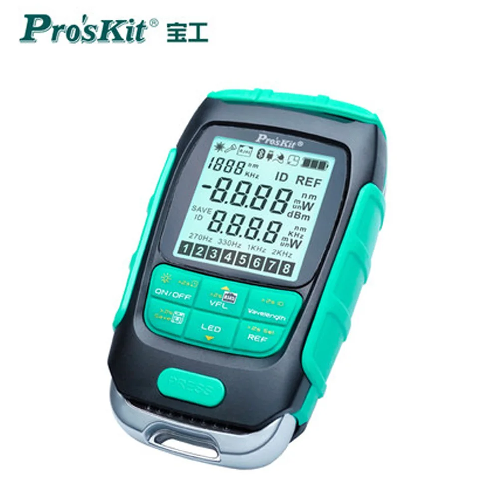 Pro'sKit MT-7615/7616 High Precision Power Meter 4 in1 Multifunction Fiber Network Test Fiber Breakpoint High Precision Teste