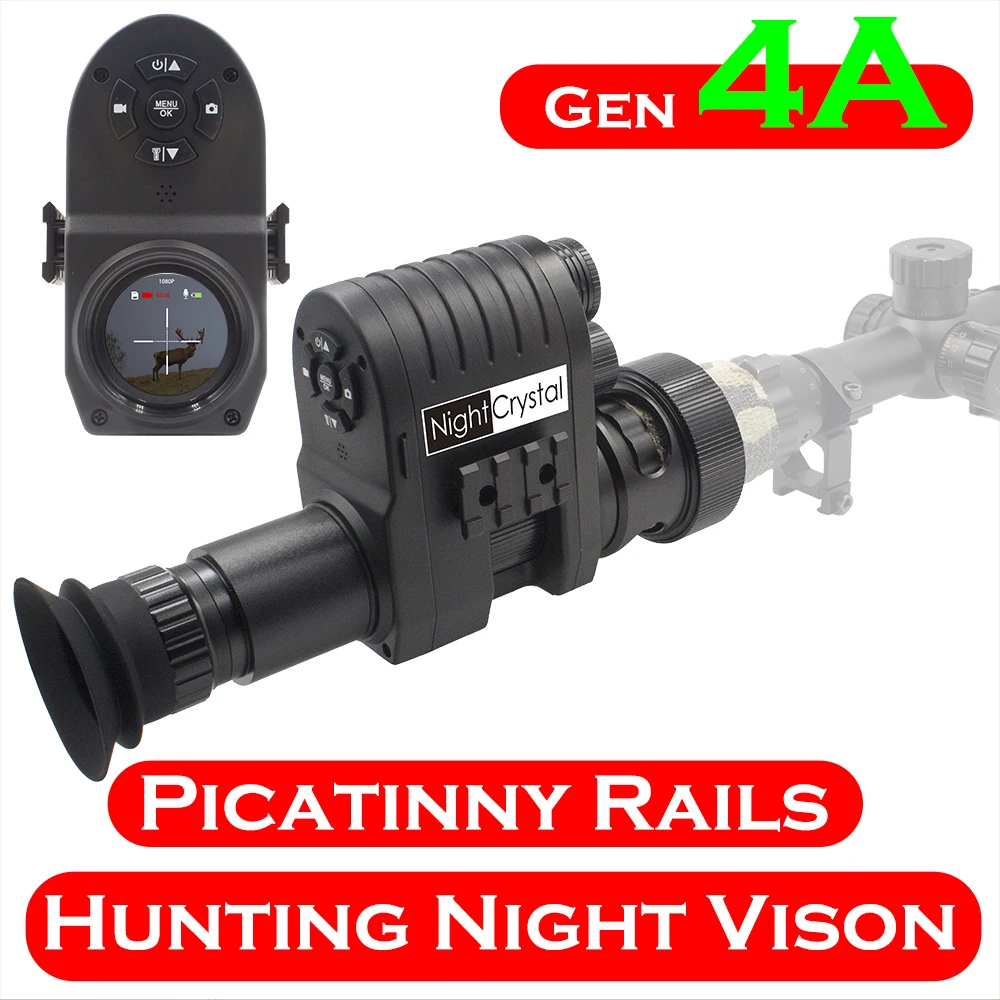 InfraredHuntingNightVisionRiflescopeCliponAttachmentMonocular