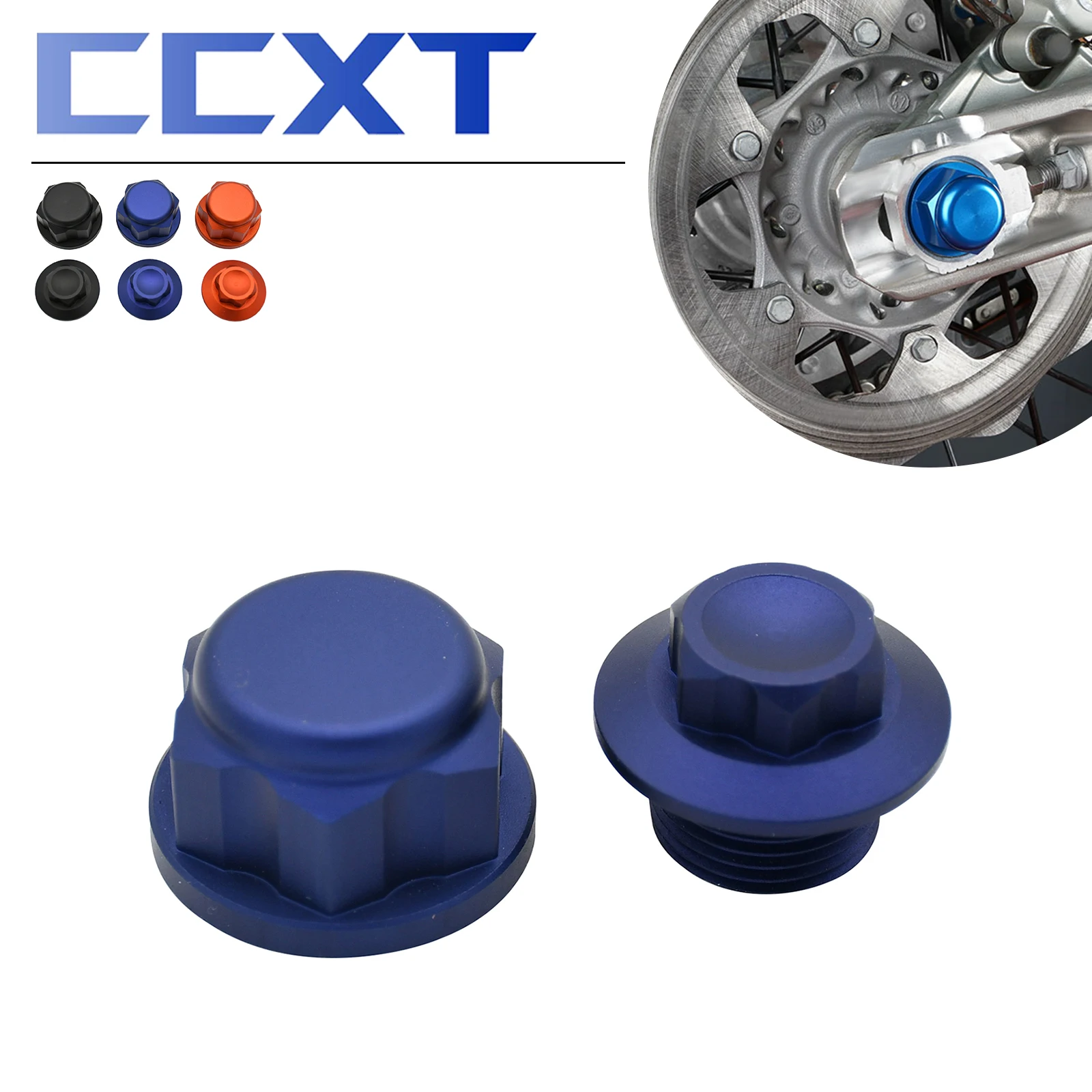 

Front Wheel Lock Nut Bolt Rear Chain Adjuster Axle Block Wheel Axle Nut For Husqvarna FE TE TC TX FC FX 125-501cc 450 2009-2022