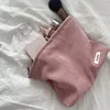 Corduroy Travel Cosmetic Bag Portable Makeup Storage Bag Purses Women Large Capacity Zipper Make Up Organizer Storage Clutch Bag 1