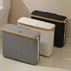 Toilet Paper Basket 28L Toilet Paper Storage with Lid for Bathroom Free Standing Holder Organizer Holds Up to 9-12 Rolls 1