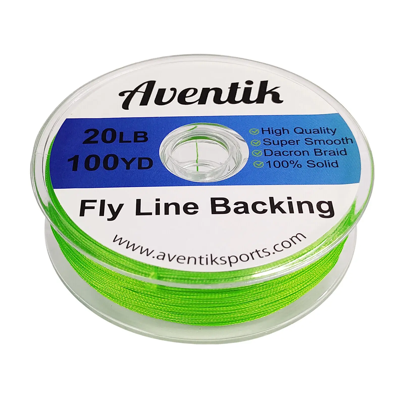Aventik 100YD/91M Dacron Braided Fly Fishing Backing Line For