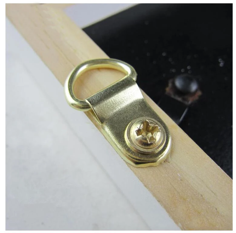 50 pces dourado d ring quadro de enquadramento 03