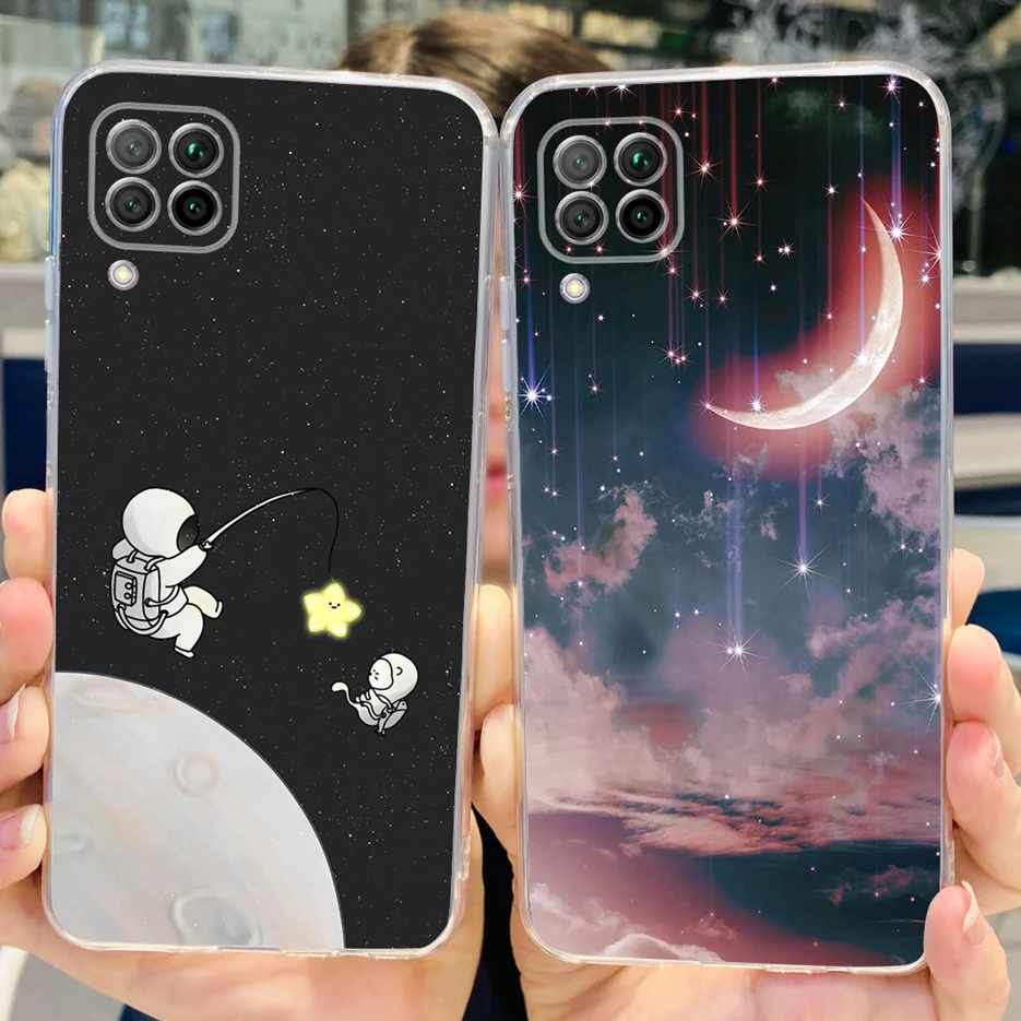 Cute Painted Clear Silicone Phone Case - Soft and Durable Cover