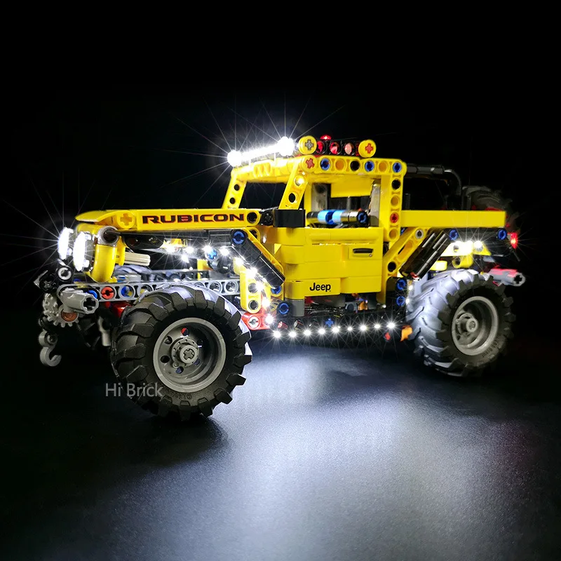 

LED Light Kit For 42122 Wrangler DIY Toys Set (Not Included Building Blocks)