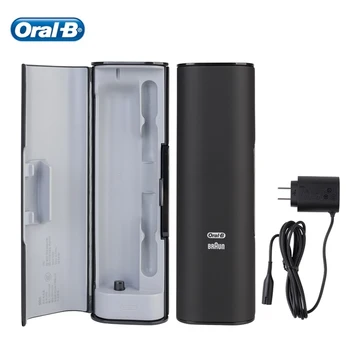 오리지널 오랄 B 트래블 박스 업그레이드 오랄-B 충전기 포함 충전 케이스, 오랄 B 8000 9000 9000 플러스 전동 칫솔 성인용