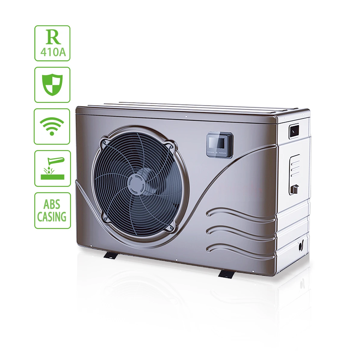 New R410A Air Source Heat Pump Pool heaters Residential Swimming Pool Heat Pump SPA Heater DC
