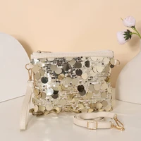 Design sense women's shoulder bag, simple temperament versatile fashion women's bag exquisite small square bag