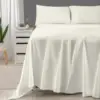 Threadmill 100% Cotton Sheets for Queen Size Bed - 600 Thread Count Queen Bed Sheets Set with 16” Deep Pocket - Sateen 2