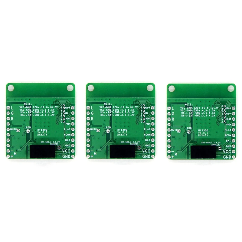 

3X QCC3008 APTXLL Receiver Board Module Hifi Bluetooth 5.0 TWS Audio Car Bluetooth Receiver Board(With DC Isolation,5V)
