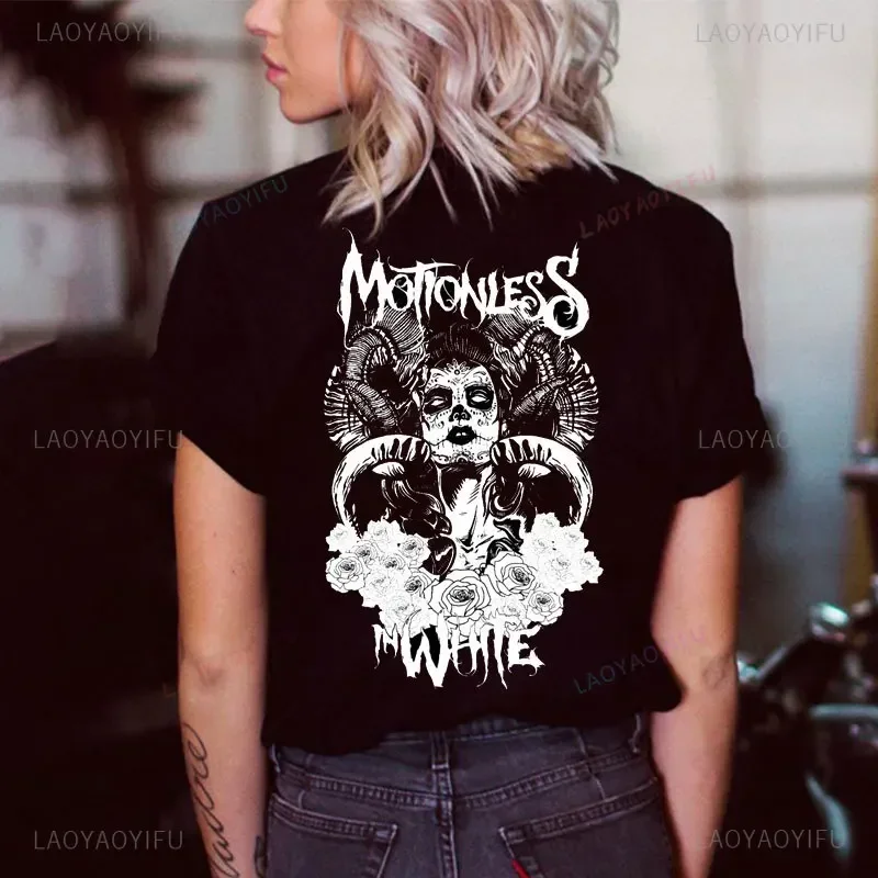 Fashion Creatures Black Birds Rose Hip Hop Cotton TShirt Motionless in White Casual T Shirt Summer T-shirt for Men Women Tops 2