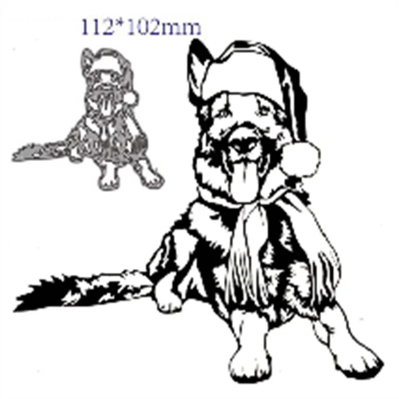 

Форма для резки металла в виде милых животных, новинка 2023, Лидер продаж, для «сделай сам», для скрапбукинга, украшения, тиснение, ручная работа, форма, шаблон для резки