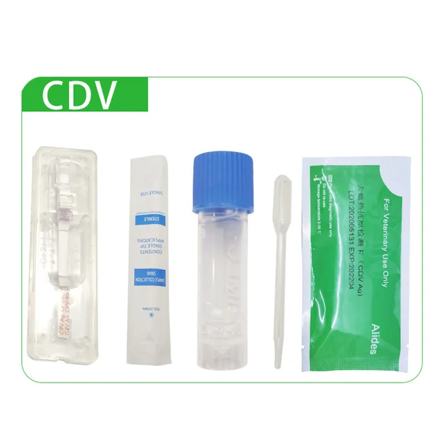 Canine Distemper Test Paper Canine Distemper Test Kit Worm and Parvo Test Suitable for Veterinary Use Only 4