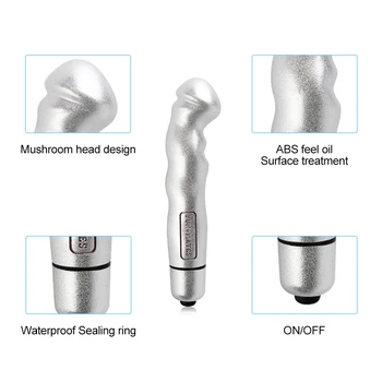 Mini Vibrator 16-speed Bullet Vibrator Suitable for Female Fingers G-spot Clitoral Stimulator Sex Toy Masturbator Female Adult 4