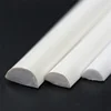 1-4 mm white semicircle ABS plastic pipe sand table model toy DIY building materials length 50 cm 3