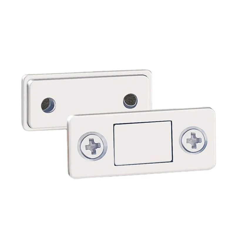 Punch-free Magnetic Door Closer Cabinet Catches Wardrobe Catch Latch Magnet Furniture Cabinet Cupboard With Screws door closer door latch