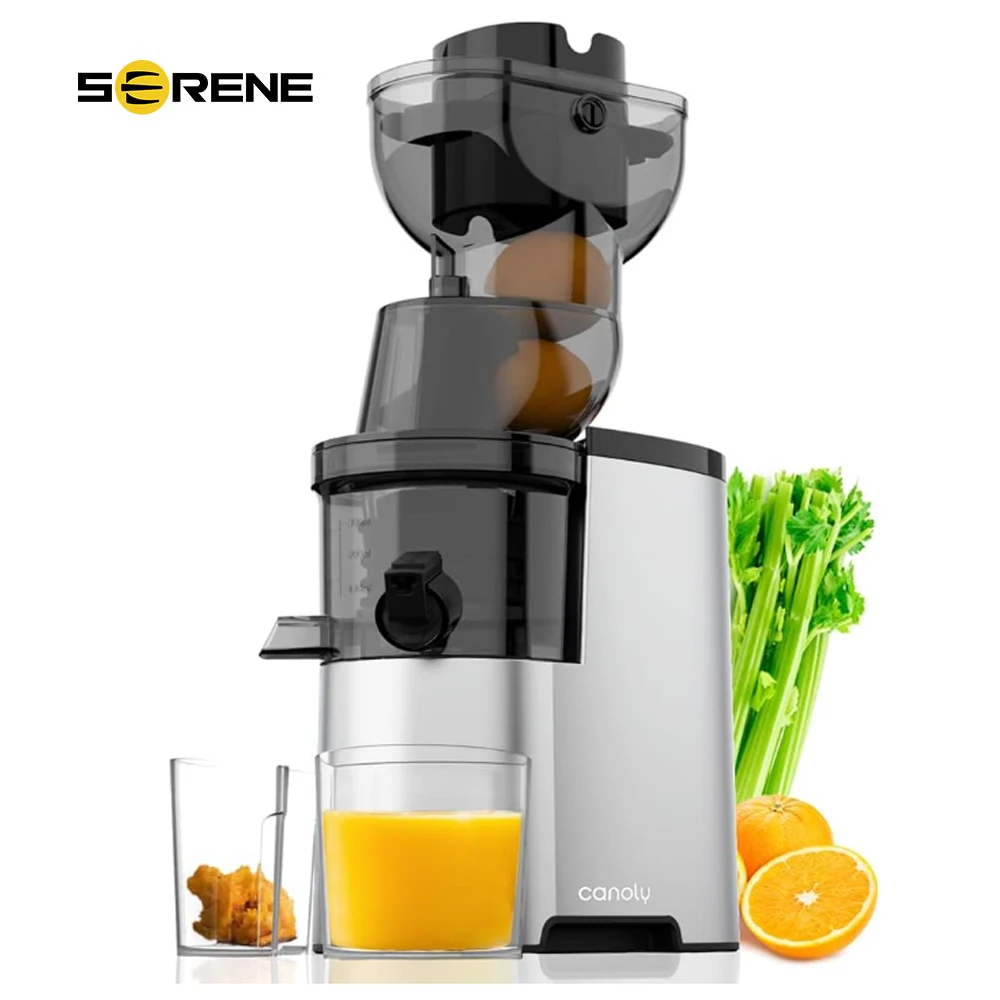 Masticating Juicer, 300W Professional Slow Juicer with 3.5-inch (88mm) Large Feed Chute for Nutrient Fruits and Vegetables upgrade 3d printer parts dual gear direct feed extruder kit with stepper motor mk8 direct extruder for ender 3 ender 3v2 cr10