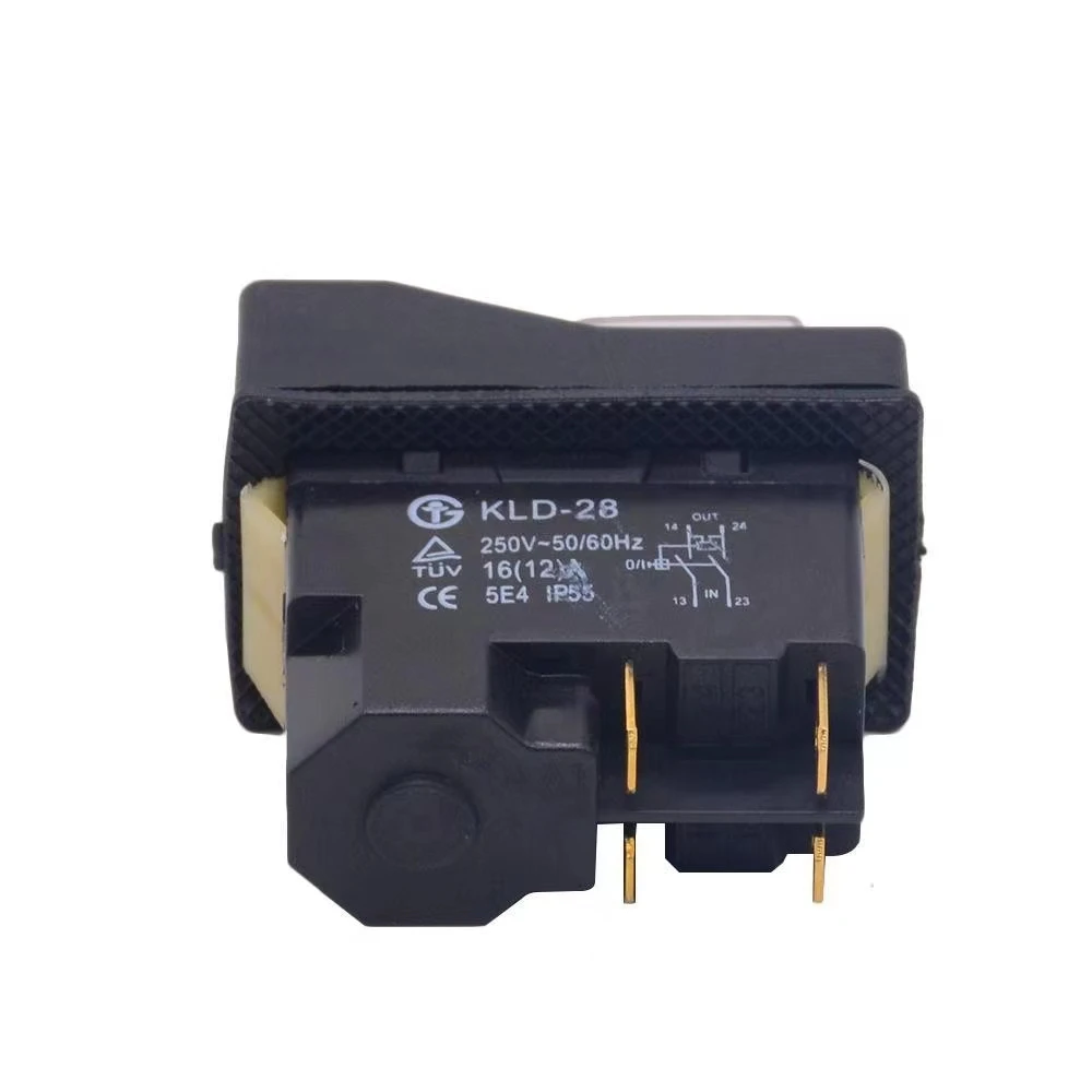 Description Picture 6 of item1PCS Electrician Switch KLD-28 KLD-28A Electromagnetic Start Button Machine Tool Accessories IP55 Waterproof Magnetic 28A