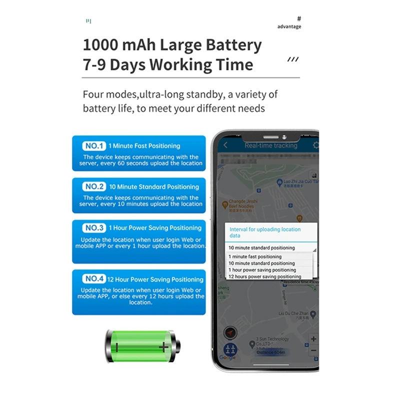 GPS + Beidou Tracker RF-V51 WIFI Compatible With 4G LTE/3G WCDMA/2G GSM SOS Alarm Two-Way Voice Tracking Waterproof gps tracker