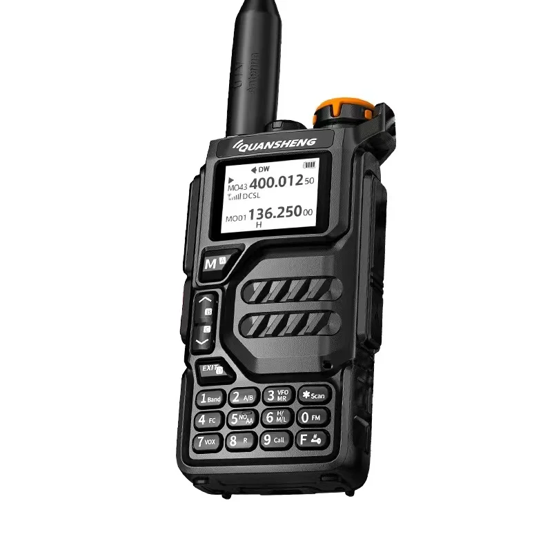 

Новинка Quansheng UV-K5 UHF VHF Walkie Talkie UV-K5 50-600MHz Air Band DTMF Scrambler, беспроводная копия частоты NOAA FM Radio