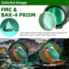Powerful 80X100 HD monocular telescope with tripod mobile phone clip hunting wild animals, bird watching, camping and hiking 6