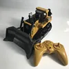 Huina New 664 Heavy-Duty Bulldozer Remote Control Bulldozer Engineering Vehicle Track Type Children'S Toy Shovel Birthday Gift 1
