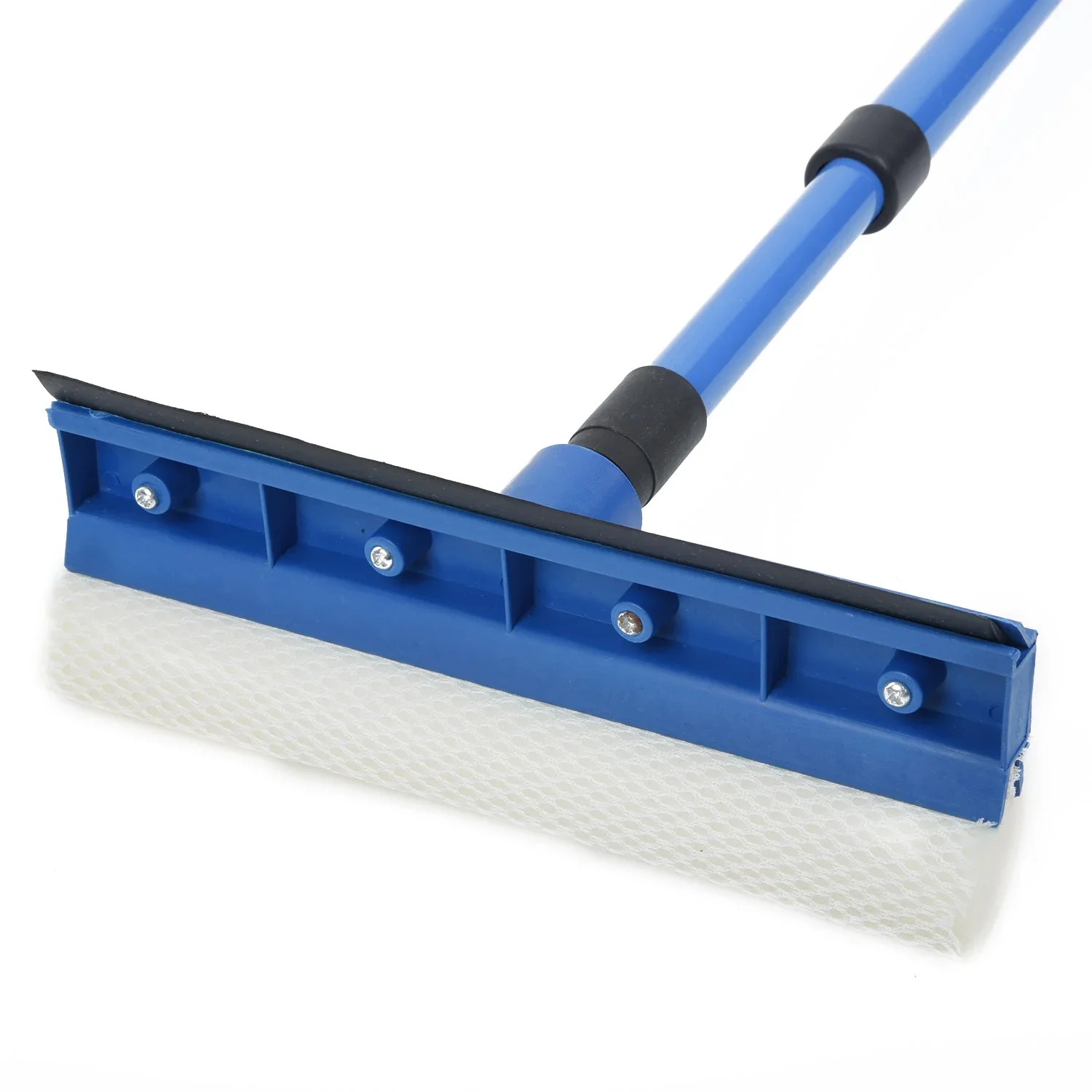 2 In 1 Telescopic Window Glass Cleaner Wiper Long Handle Sponge Brush Window Mop Squeegee Wiper Cleaning Tool cleaning brush,window cleaning squeegee,window cleaner,window cleaning tool,glass scraper,glass window scraper,cleaning squeegee,cleaning mop,scraper tool,scraper cleaner