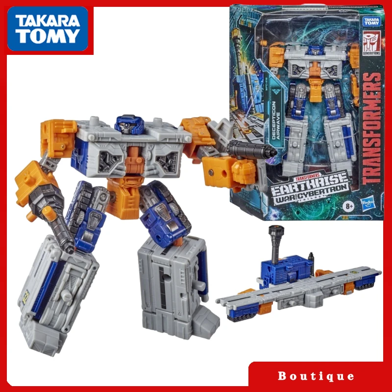 In Magazzino Tapara Tomy Transformers War For Cybertron Earthrise Wfc-E18 Airwava Action Figures Regali Da Collezione Hobby Classici