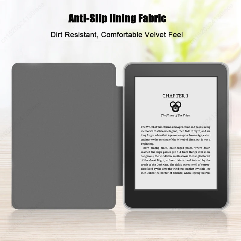 thumbnail image 2 of Kindle 12th Generation AutoCovers For Kindle Paperwhite 12th Generation 2024 7" Release Case Stand Premium Pu Leather Tablet Wristband Slim Lightweight Shockproof Protective Bac Kindle Paperwhite 12th Generation Case 2 of 13