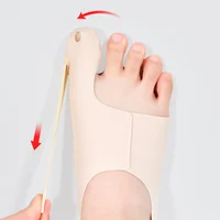 1PC Big Toe Bunion Corrector Adjustable Orthopedic Socks Toes Separator Pain Relief Hallux Valgus Feet Protector Foot Care Tools 1