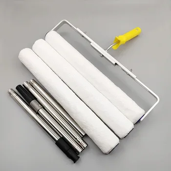 18inch Paint Roller Brush Microfiber 18mm long Plush Painting Handle Tool For Wall Decorative Painting Handle Tool Support