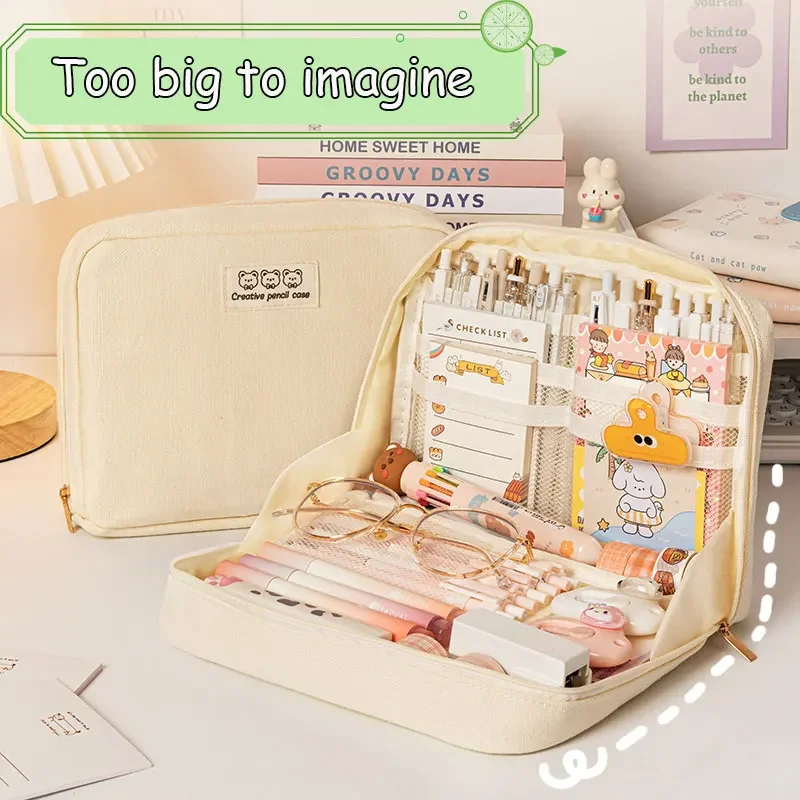 Large Capacity Pencil Case 3