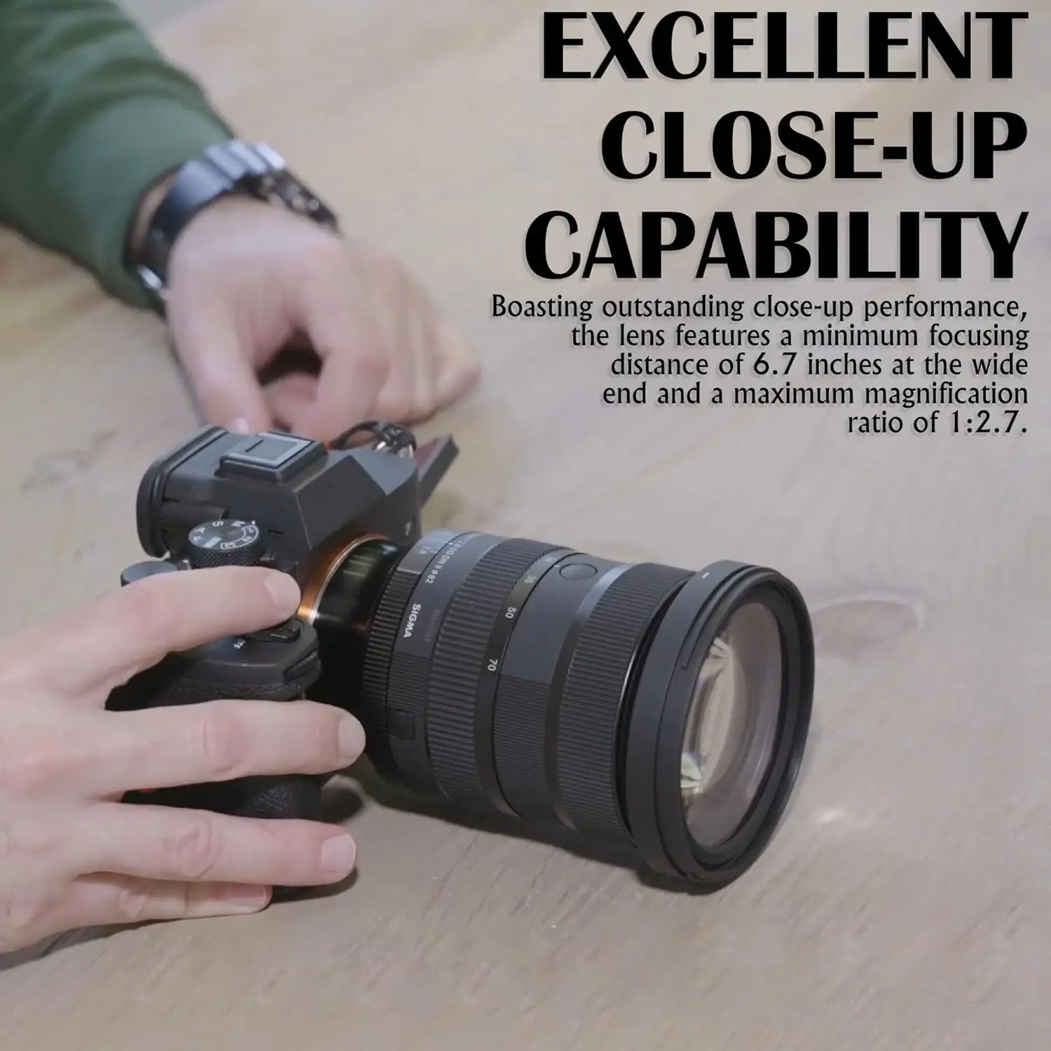 시그마 24-70mm F/2.8 DG DN II 아트 줌 렌즈 & AF 자동 초점 모드 유리 렌즈 (시그마 카메라 주로 사용)