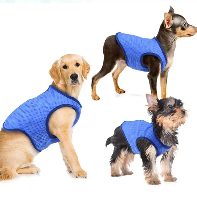 Cooling Dog Vest Breathable Quick Drying Pet Apparel