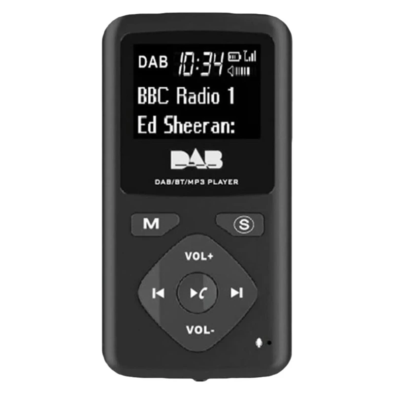 

Портативный FM/DAB Цифровой Bluetooth радио mp3-плеер Micro-USB Высокое качество для дома