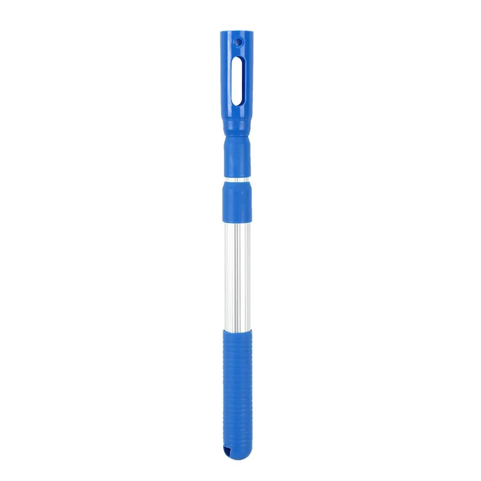 Multifunctional Pool Handle 3 Stage Non Slip Ribbed Finish 40-1130mm Extendable Lightweight Pool Rod for Vacuum Heads Nets