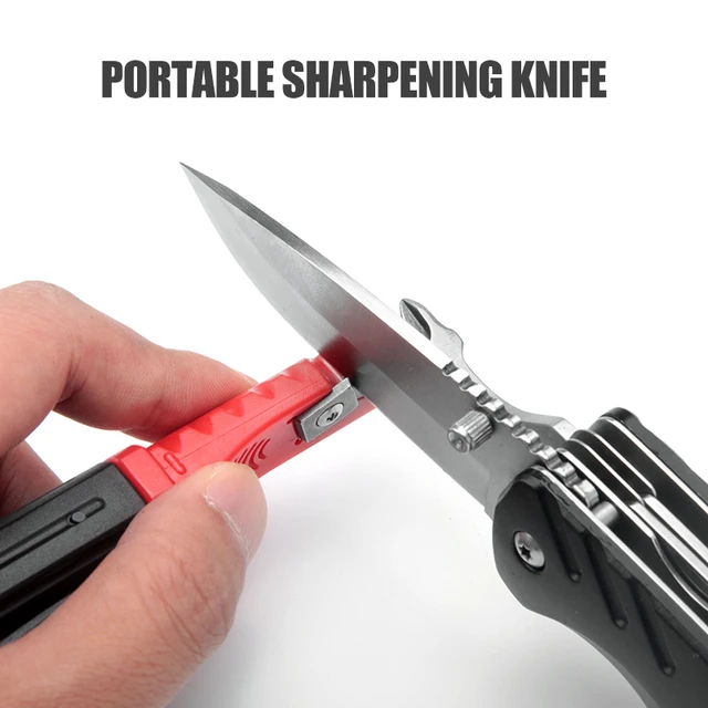 Mini knife sharpener knife sharpener home multi-functional knife sharpening  stone quick sharpening small portable - AliExpress