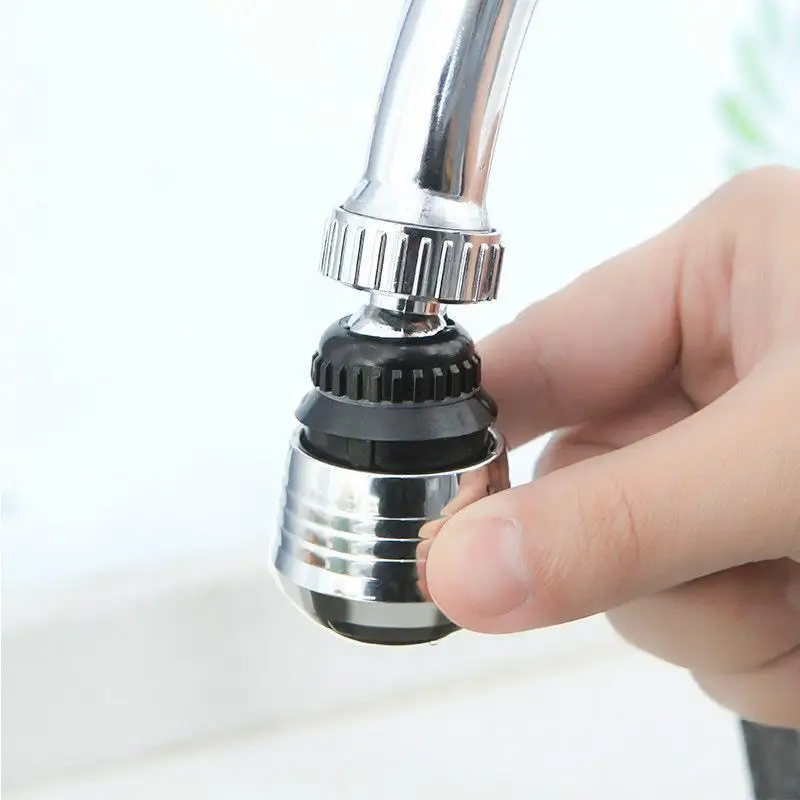 360 Degree Rotate Faucet Nozzle Faucet Aerator Kitchen Sprayer Head Water Saving Taps Applications for Kitchen Shower Faucet