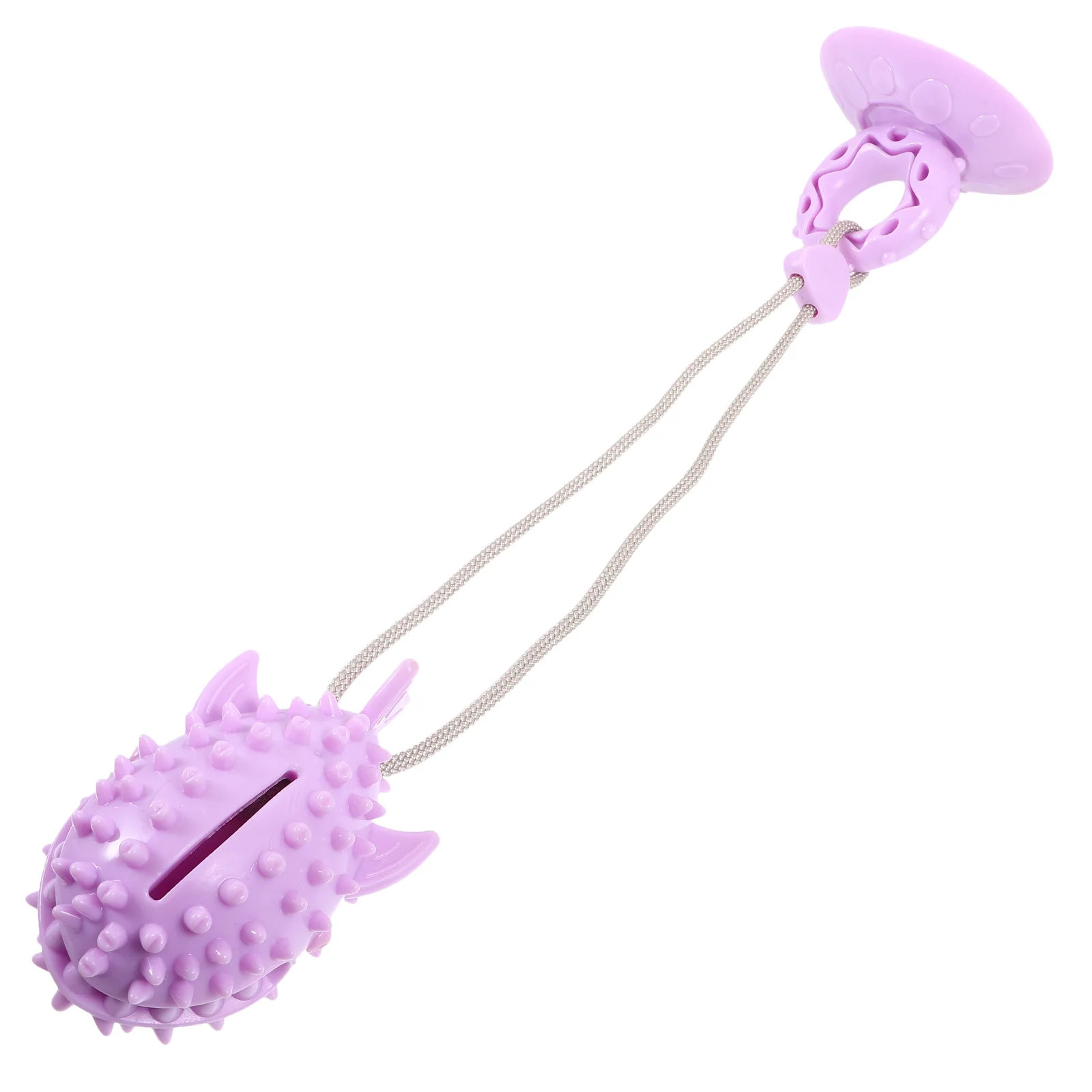 

Pet Toys Dog Treat Dispenser Cat Interactive Plaything Tpr Suction Cup